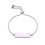 KH Live Life In Style Box Chain Bracelet