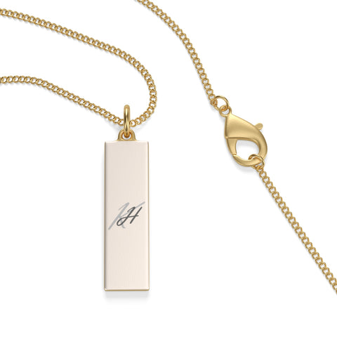 Official KH Single Loop Necklace - Gold or Silver