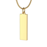 Official KH Single Loop Necklace - Gold or Silver